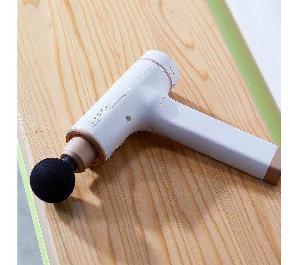 SYNCA Kitta HM190 Handheld Percussive Therapy Device - White image number 2 of 12
