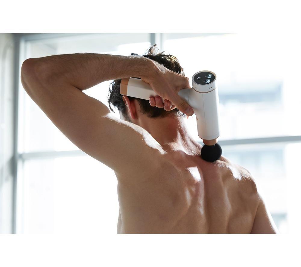 SYNCA Kitta HM190 Handheld Percussive Therapy Device - White image number 8 of 12