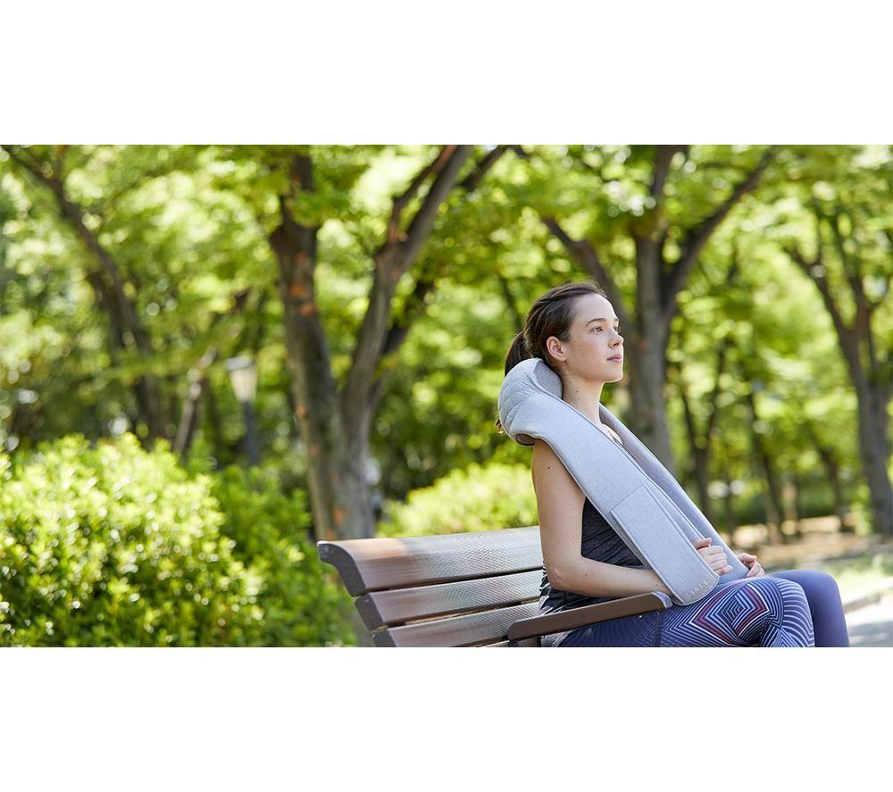 SYNCA Quzy SM260 Shiatsu Neck & Shoulder Massager - Grey image number 5 of 7