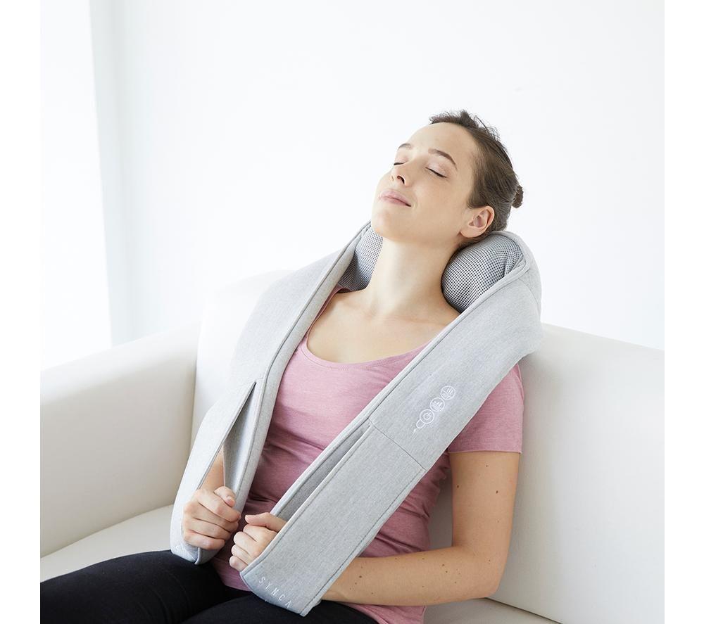 SYNCA Quzy SM260 Shiatsu Neck & Shoulder Massager - Grey image number 7 of 7