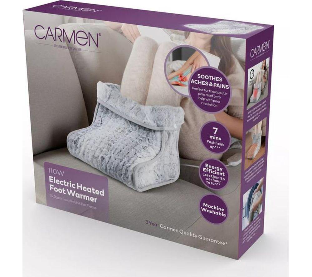 CARMEN C81285GRY Foot Warmer - Grey image number 2 of 3
