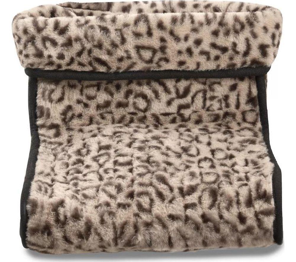 CARMEN C81285LPD Foot Warmer - Leopard Print image number 2 of 8