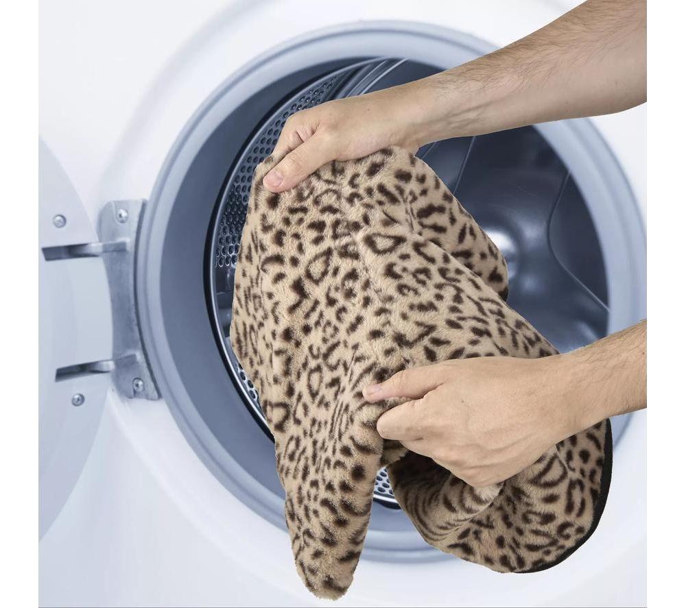 CARMEN C81285LPD Foot Warmer - Leopard Print image number 7 of 8