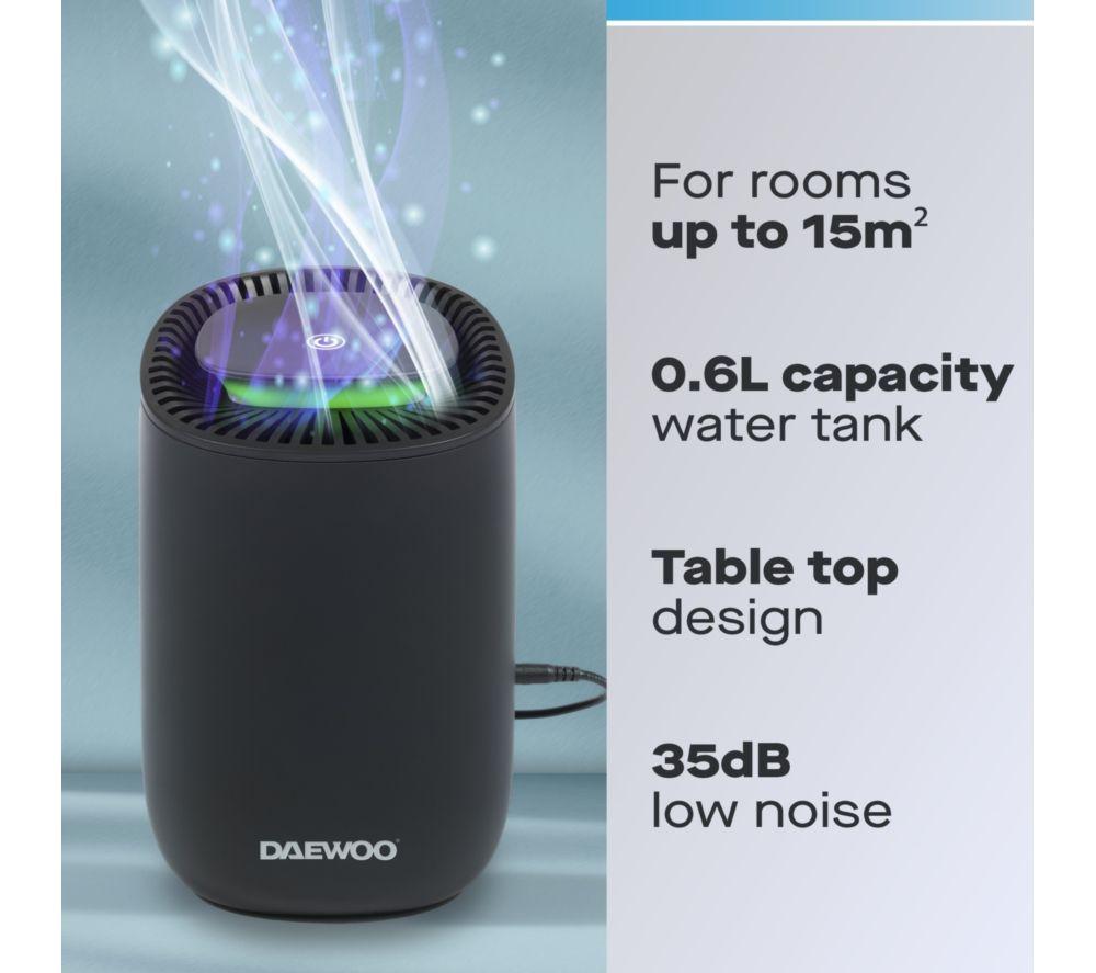 DAEWOO COL1668GE Dehumidifier with Air Purifier - White image number 6 of 11