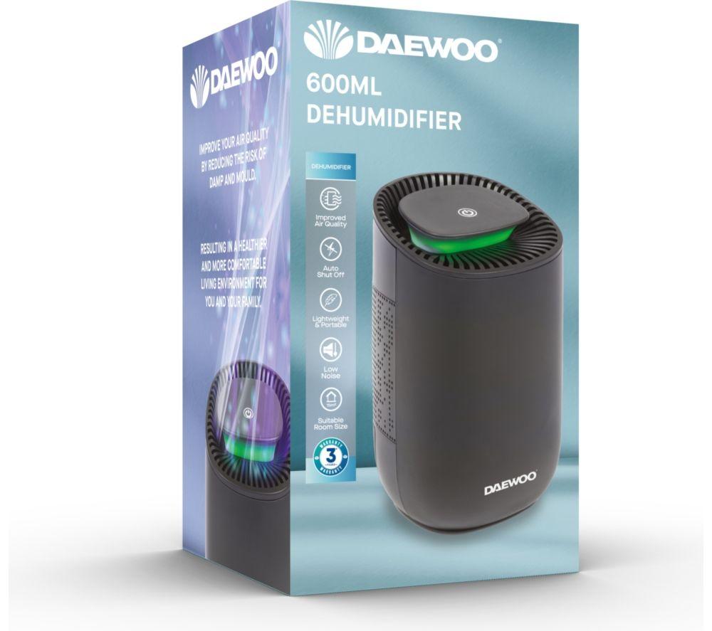 DAEWOO COL1668GE Dehumidifier with Air Purifier - White image number 11 of 11