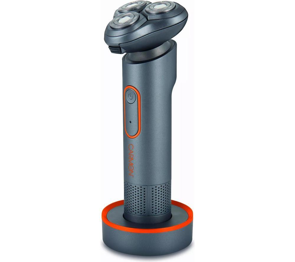 CARMEN Titan 3-in-1 Rotary Shaver Set - Titanium image number 2 of 2