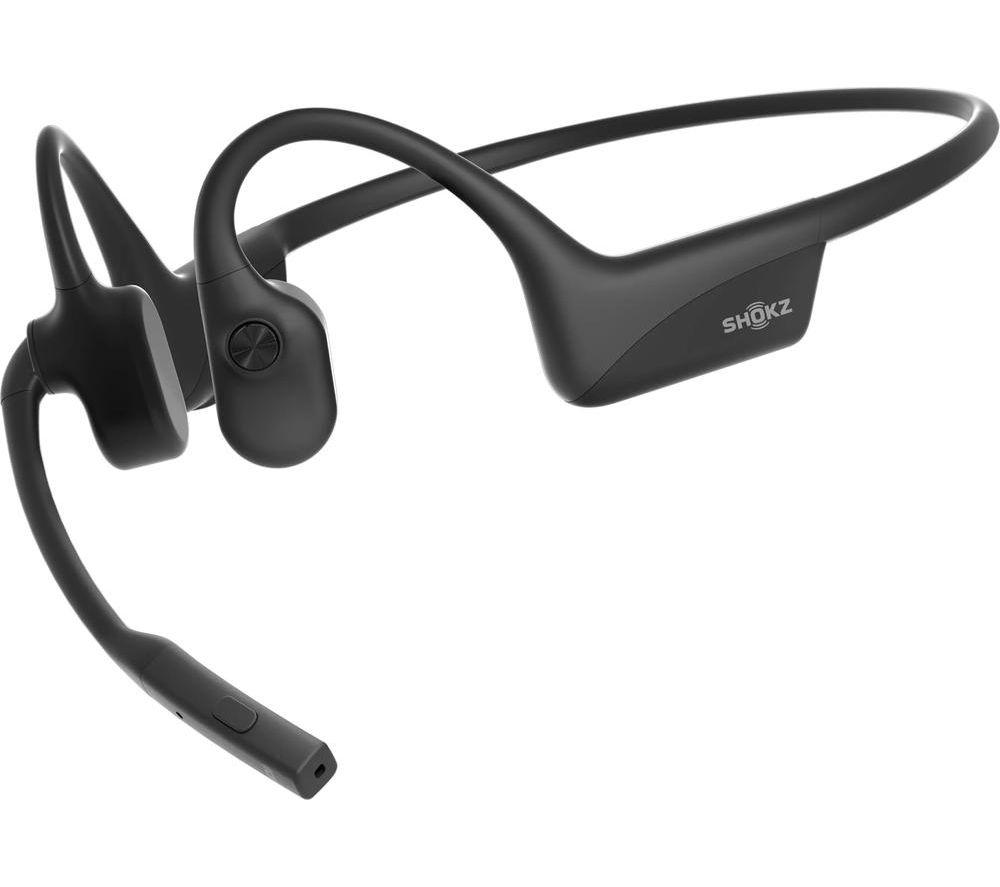 Shokz Opencomm2 Wireless Bluetooth Headset - Black, Black