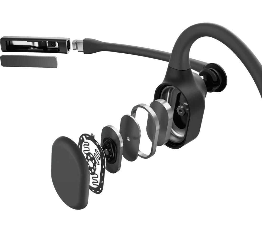 SHOKZ OpenComm2 UC Wireless Bluetooth Headset - Black image number 6 of 7
