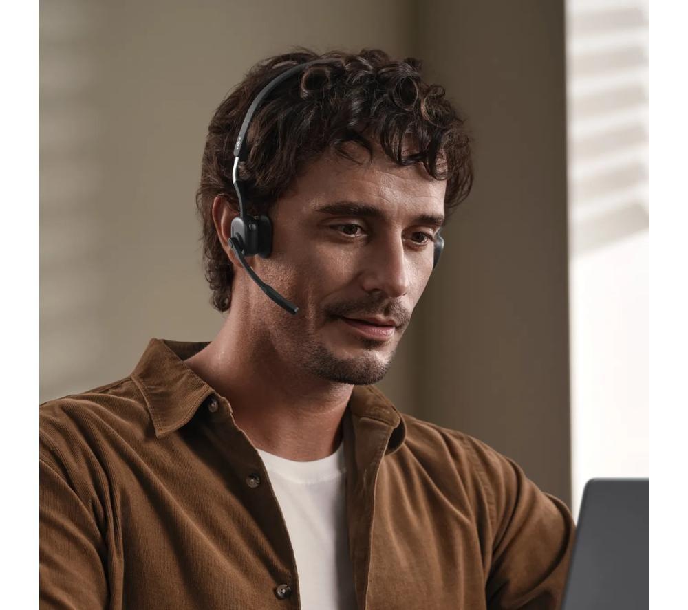 SHOKZ OpenMeet UC Headset - Black image number 3 of 7