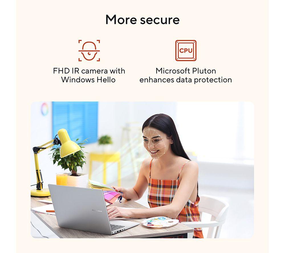 ASUS Vivobook 16 M1607KA 16" Laptop - AMD Ryzen AI 7, 1 TB SSD, Quiet Blue image number 11 of 11