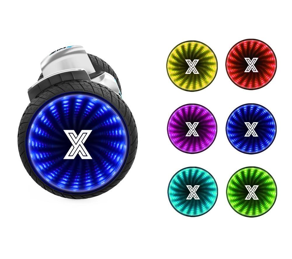 ZIMX G2 Jet Hoverboard - Silver image number 6 of 6