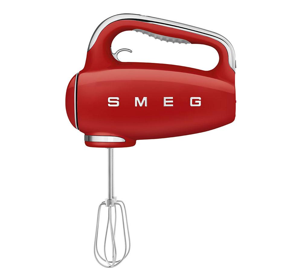 SMEG HMF01RDUK Hand Mixer - Red image number 6 of 8