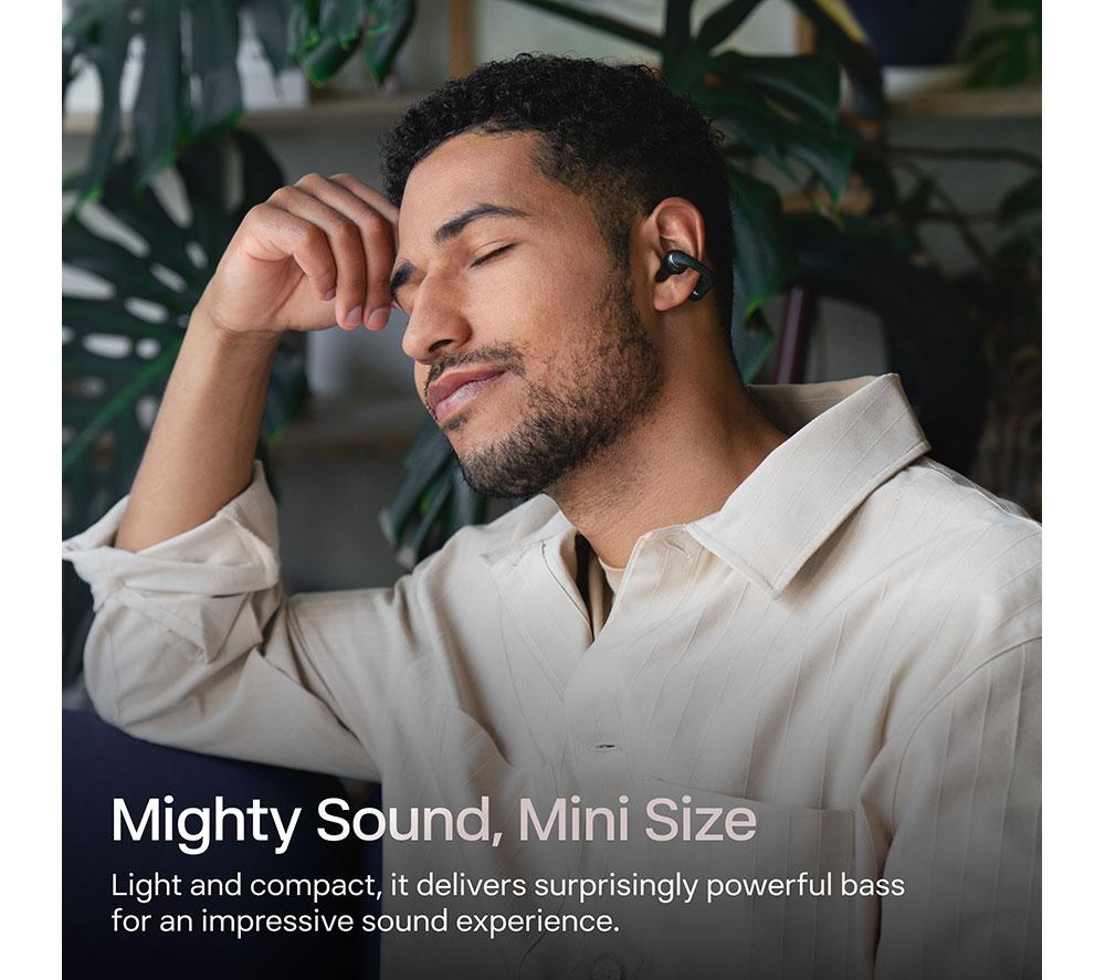 SHOKZ OpenDots ONE Wireless Bluetooth Earbuds - Black image number 5 of 9