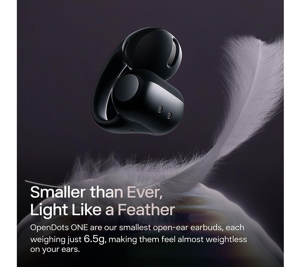 Buy SHOKZ OpenDots ONE Wireless Bluetooth Earbuds - Black | Currys