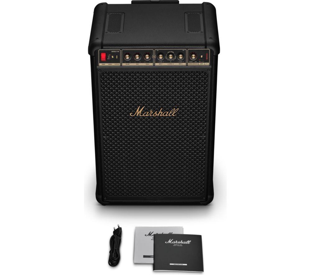 MARSHALL Bromley 750 Bluetooth Megasound Party Speaker - Black & Brass image number 5 of 9
