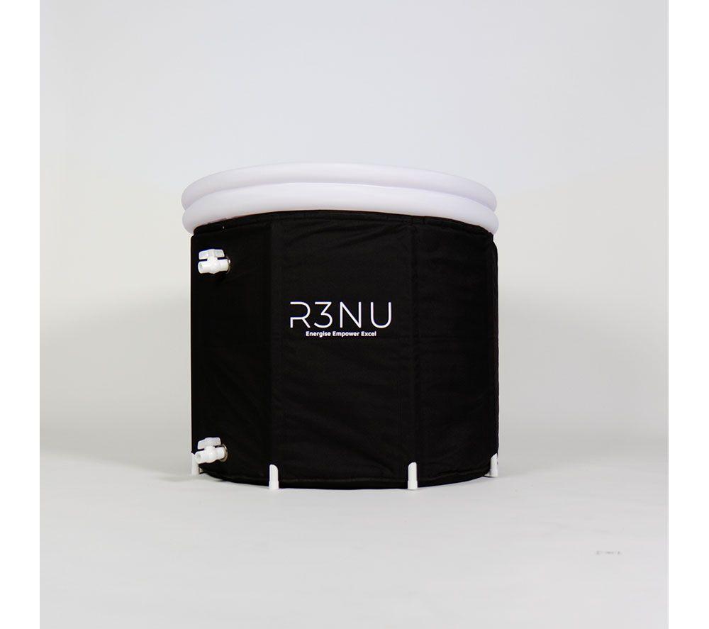 R3NU Recovery Plunge Pod Portable Insulated Ice Bath - Black image number 2 of 13