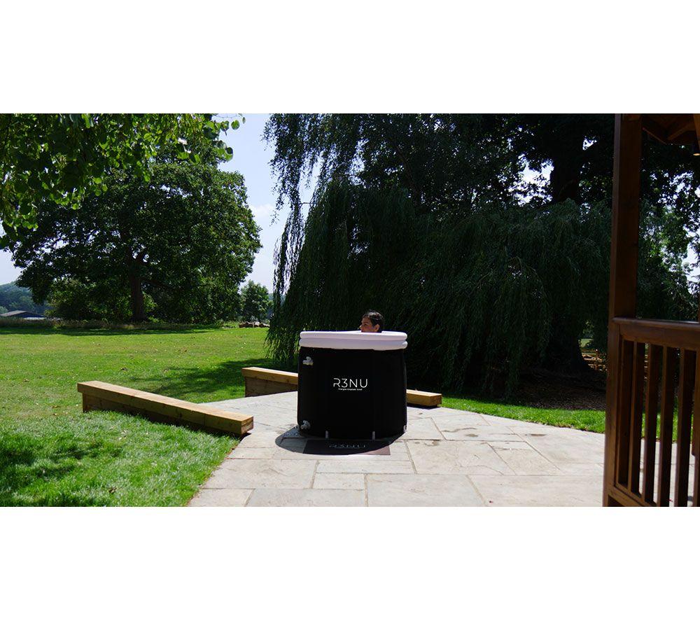 R3NU Recovery Plunge Pod Portable Insulated Ice Bath - Black image number 7 of 13