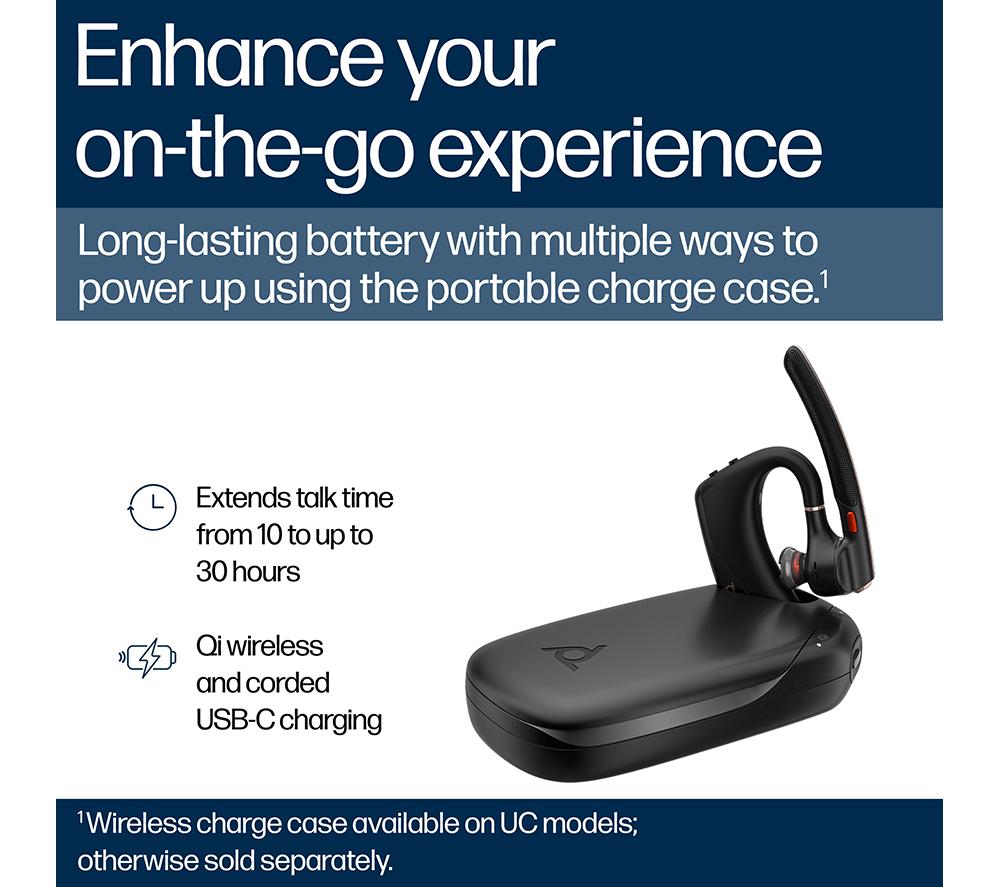 HP POLY Voyager Legend 50-M Bluetooth Headset - Black image number 6 of 14