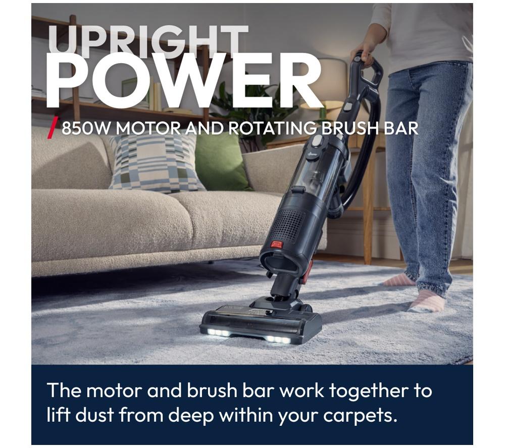 HOOVER Turbo Style HL2 Pets HL210PTT Upright Bagless Vacuum Cleaner - Titanium & Red image number 2 of 12