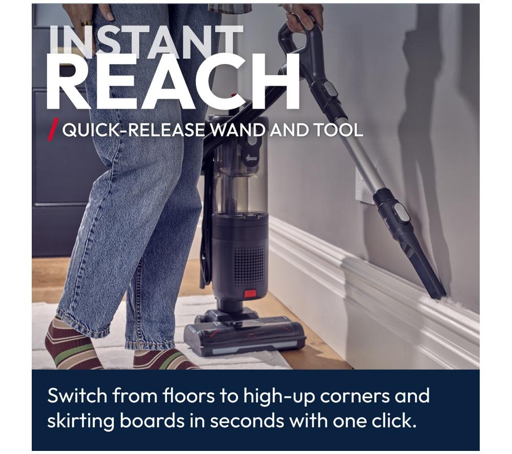 HOOVER Turbo Style HL2 Pets HL210PTT Upright Bagless Vacuum Cleaner - Titanium & Red image number 4 of 12