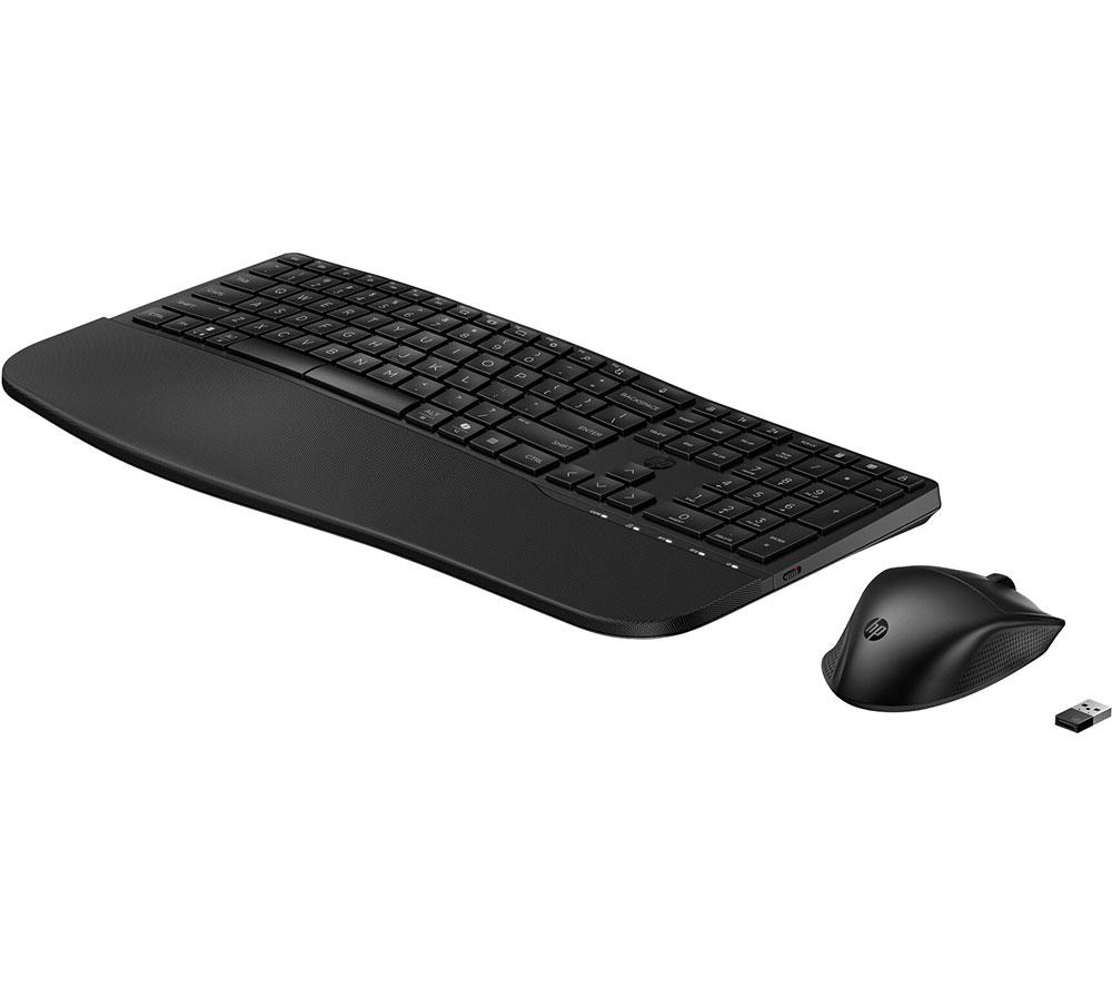 HP 680 Comfort Dual-Mode Wireless Keyboard & Mouse Set - Black image number 9 of 11