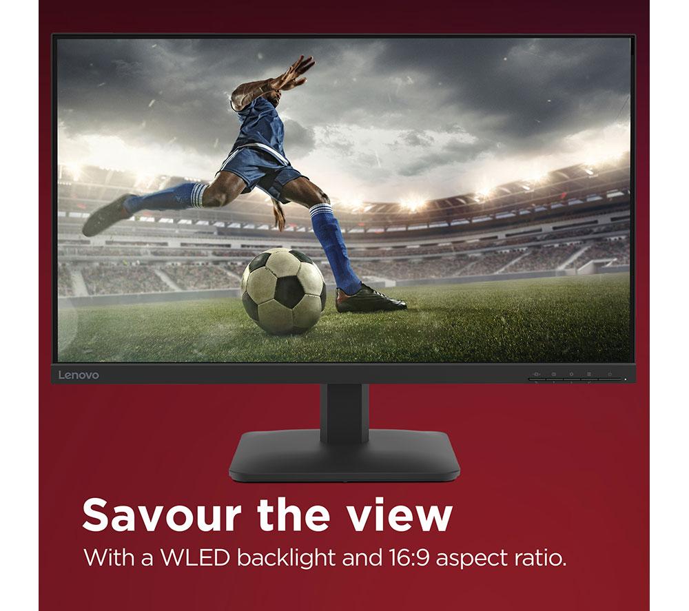 LENOVO L27-4e Full HD 27" IPS Monitor - Raven Black image number 4 of 11