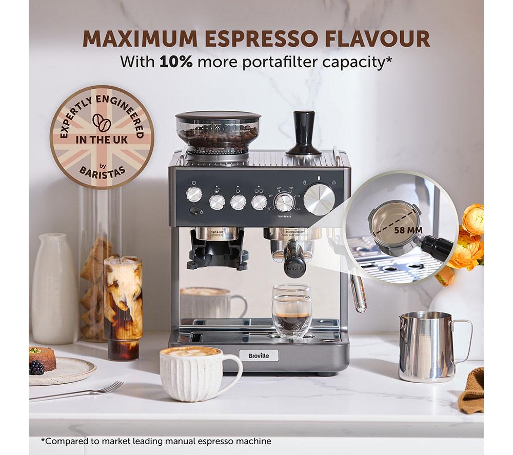 BREVILLE Barista Sense VCF187 Bean to Cup Coffee Machine - Stainless Steel image number 2 of 9