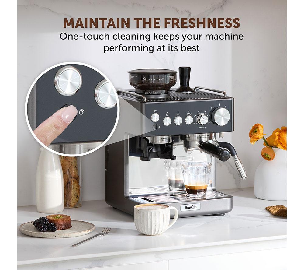 BREVILLE Barista Sense VCF187 Bean to Cup Coffee Machine - Stainless Steel image number 8 of 9