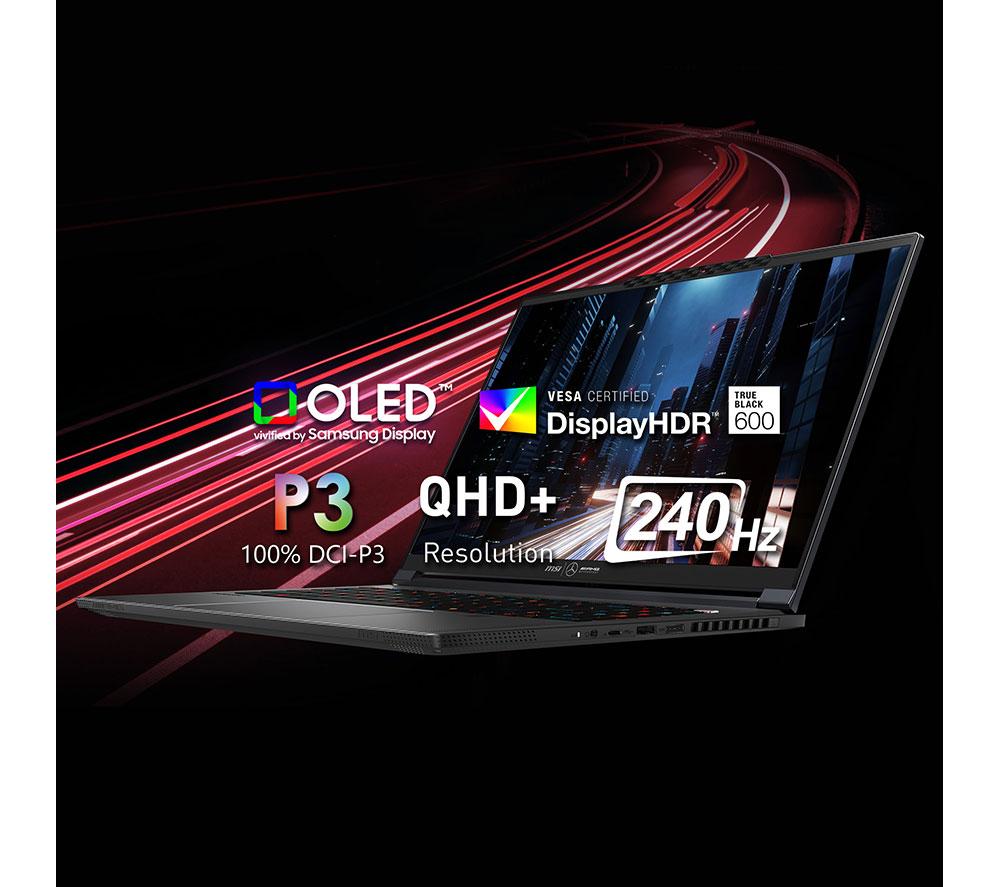 MSI Stealth A16 Mercedes AMG AI+ 16" Gaming Laptop - AMD Ryzen AI 9, RTX 5070, 2 TB SSD image number 5 of 7