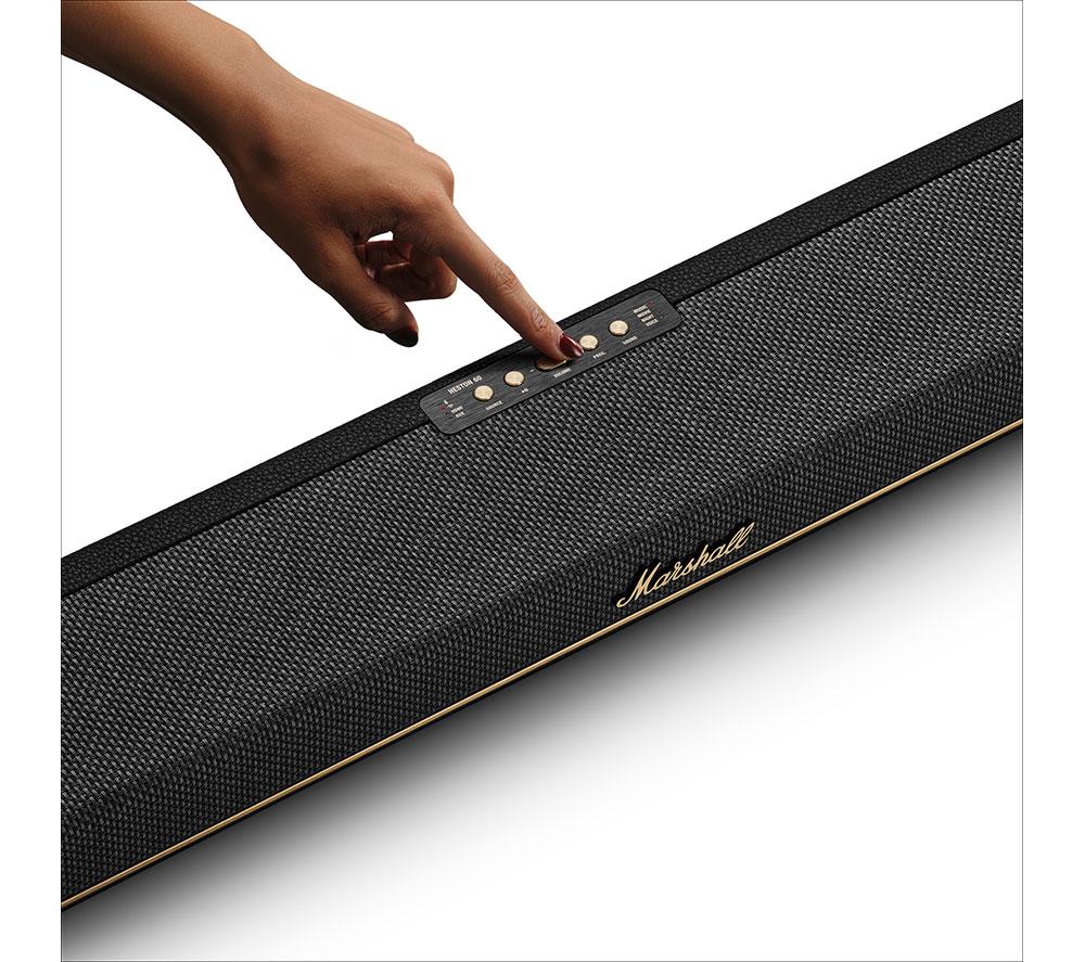 MARSHALL Heston 60 5.1 All-in-One Sound Bar - Black image number 8 of 10