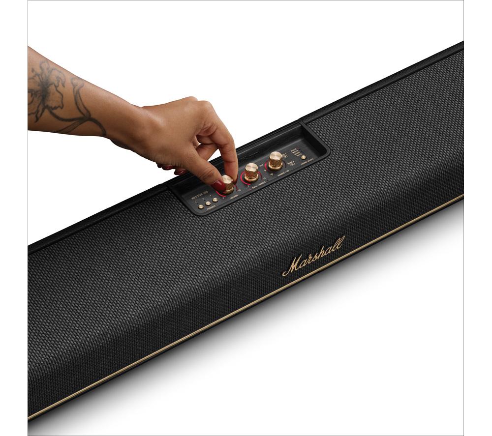 MARSHALL Heston 120 5.1.2 All-in-One Sound Bar - Black image number 8 of 10