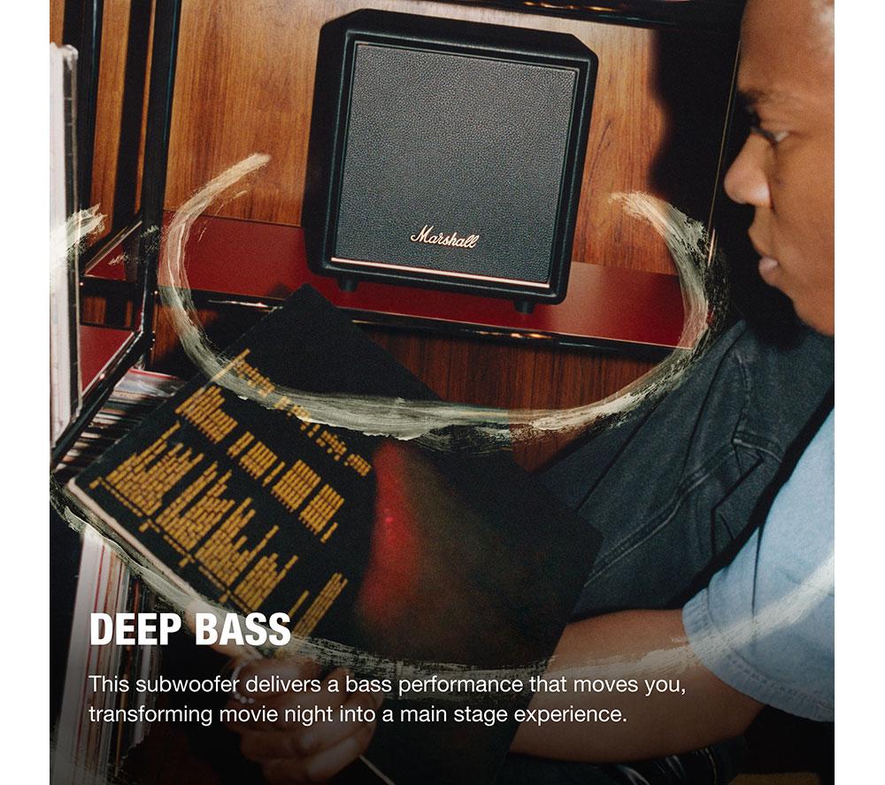 MARSHALL Heston 200 Wireless Subwoofer - Black image number 2 of 8