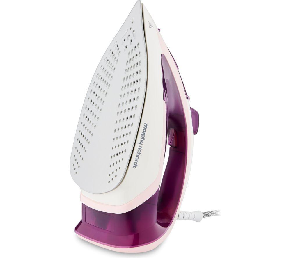 MORPHY RICHARDS Steam Flow 302011 Turbo Steam Iron - Pink image number 2 of 8