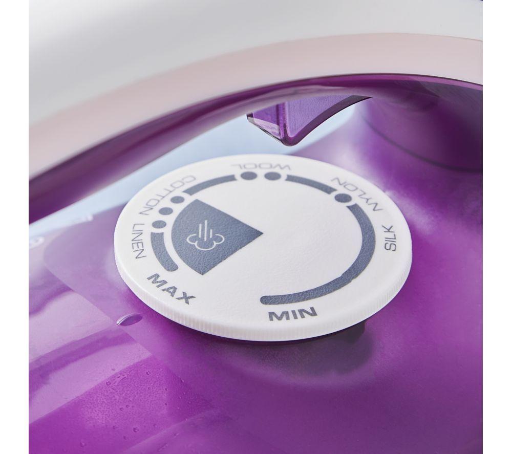 MORPHY RICHARDS Steam Flow 302011 Turbo Steam Iron - Pink image number 6 of 8