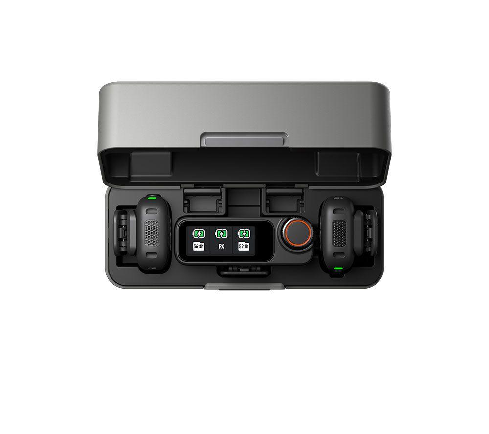 DJI Mic 3 (2 TX + 1 RX + Charging Case) Wireless Microphone Kit - Black image number 2 of 8