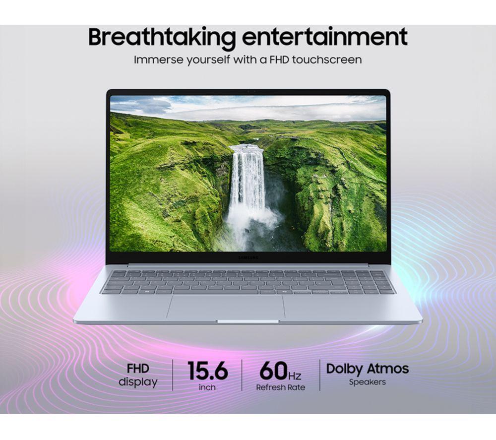 SAMSUNG Galaxy Book4 Edge 15.6" Laptop, Copilot+ PC - Snapdragon X, 256 GB UFS, Sapphire Blue image number 11 of 11