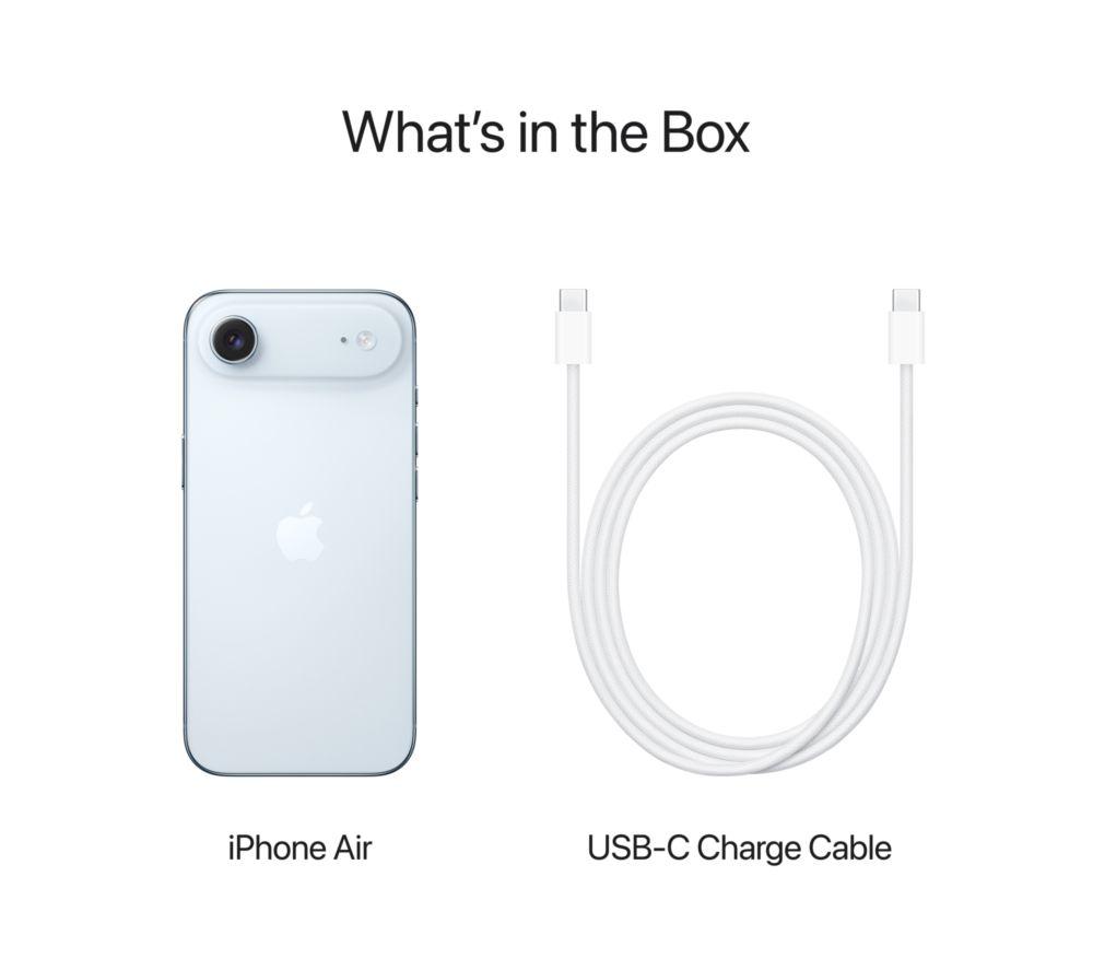 Buy APPLE iPhone Air - 512 GB, Sky Blue | Currys