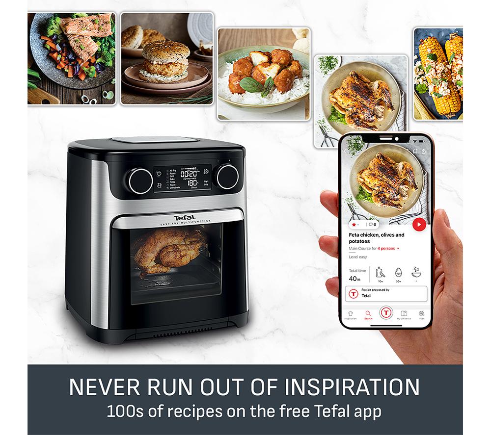 TEFAL Easy Fry FW556 9-in-1 Air Fryer - Silver image number 5 of 8