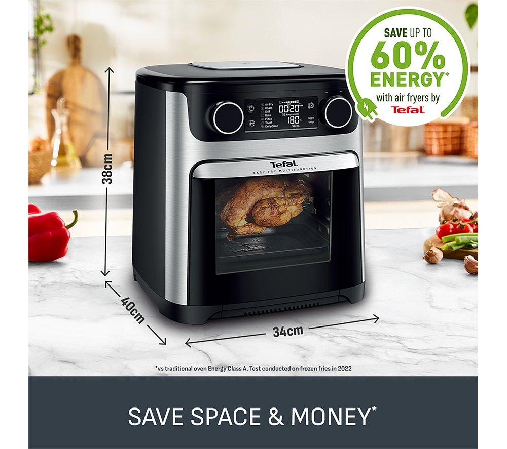 TEFAL Easy Fry FW556 9-in-1 Air Fryer - Silver image number 7 of 8