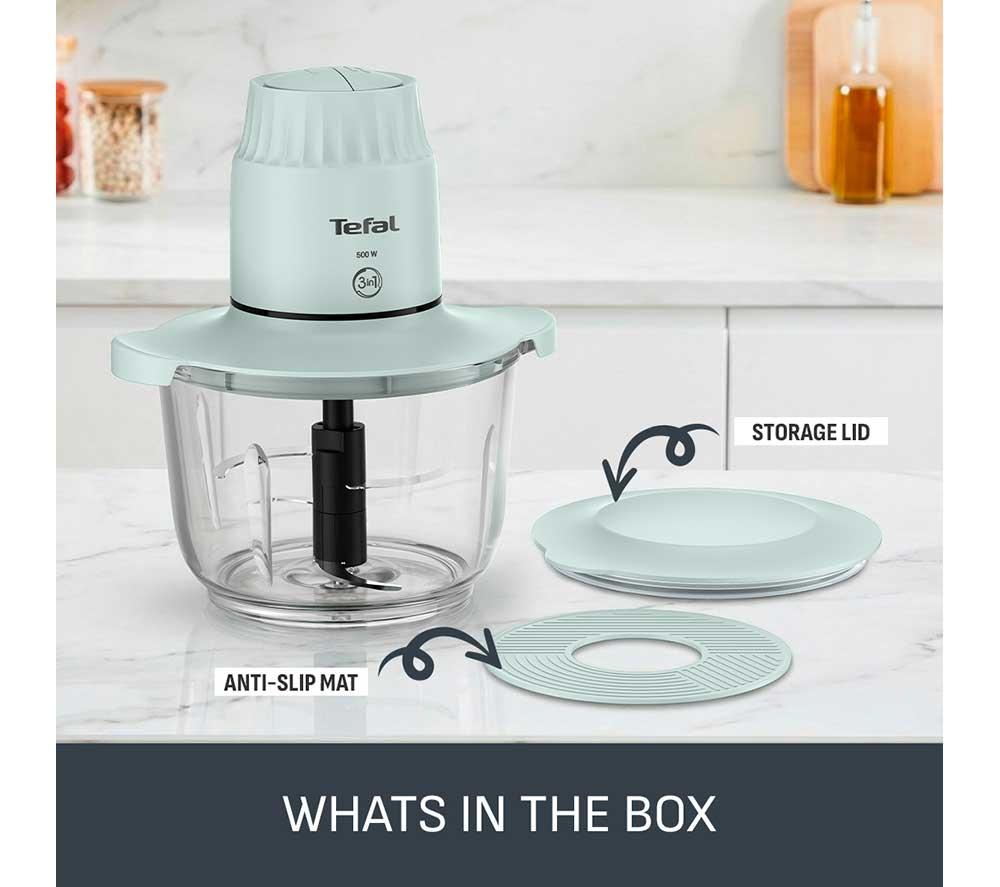 TEFAL Choppeo MB603165 XXL Food Chopper - Eucalyptus image number 7 of 8