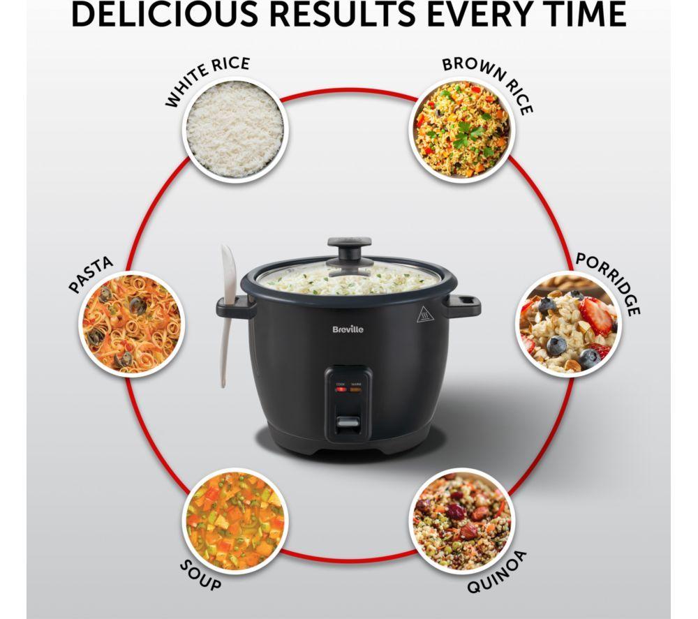 BREVILLE VTP209 Rice Cooker - Black image number 3 of 4
