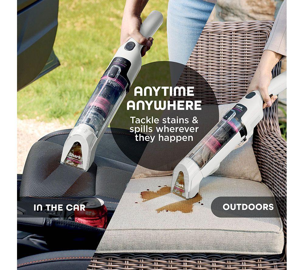 SHARK StainForce Stain-Destroying HX100UKT Cordless Spot Cleaner - White image number 7 of 10