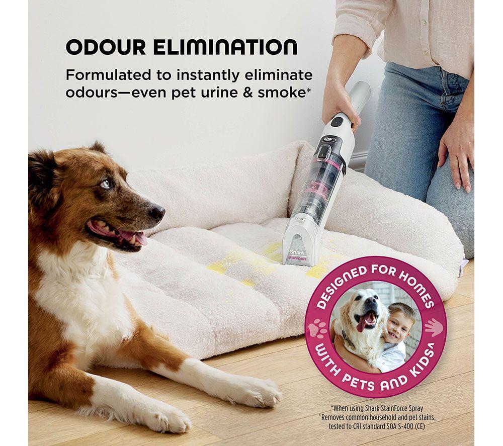 SHARK StainForce Stain-Destroying HX100UKT Cordless Spot Cleaner - White image number 8 of 10