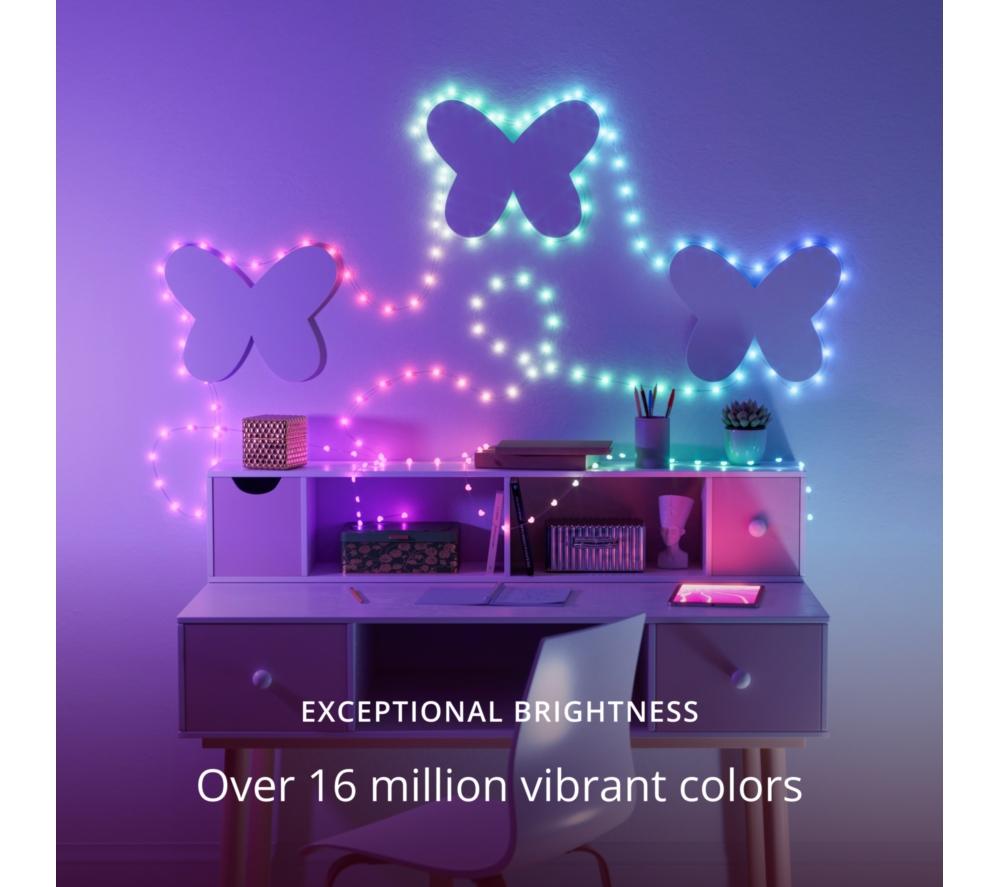 TWINKLY Candies Hearts Smart 100 RGB LED String Lights - 6.5 m image number 2 of 9