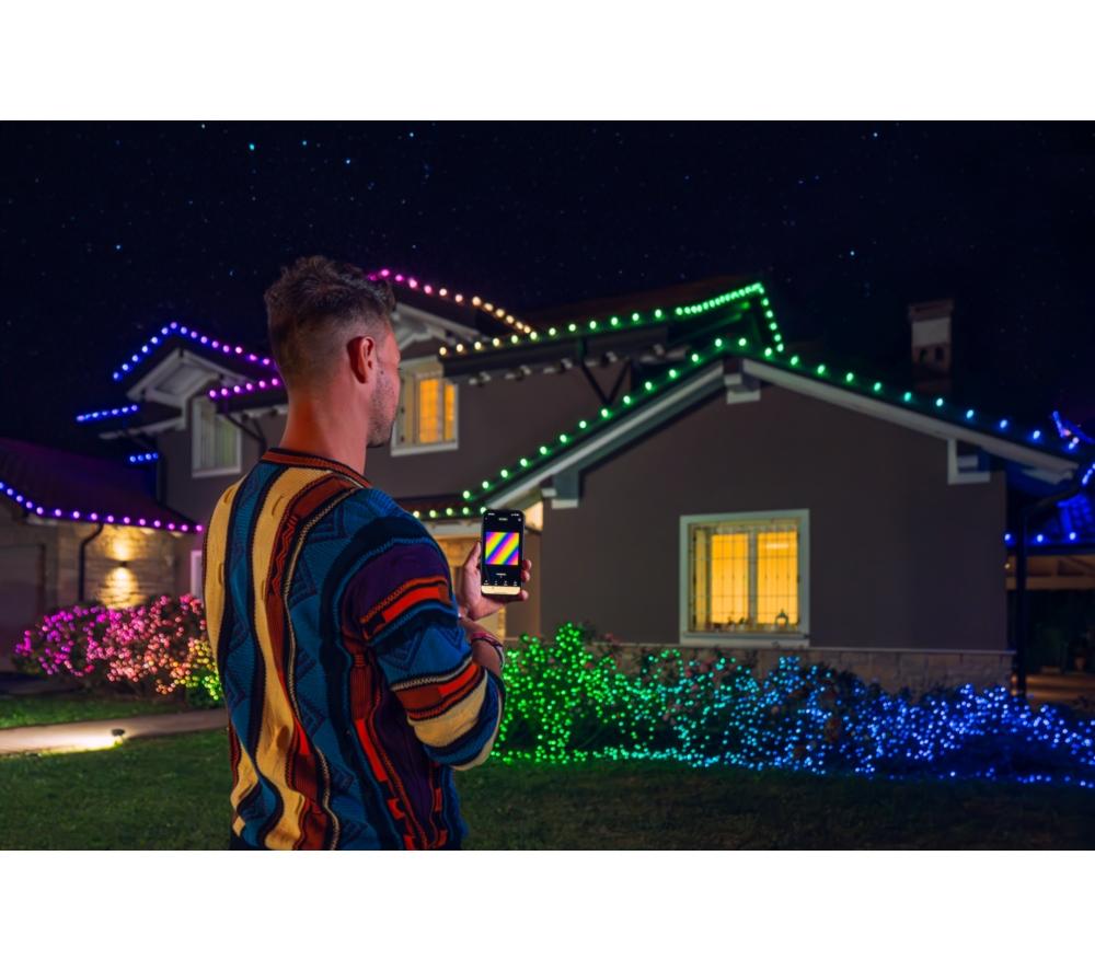 TWINKLY C9 Pine Cone Generation II Smart 40 RGB LED String Lights - 12.2 m image number 7 of 8