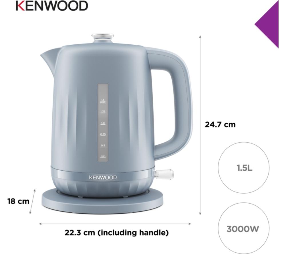 KENWOOD Ripple ZJP06.000GY Jug Kettle - Storm Blue Grey image number 10 of 10