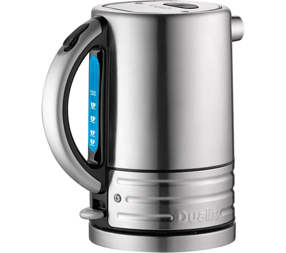 DUALIT Architect 72905 Jug Kettle - Stainless Steel & Black