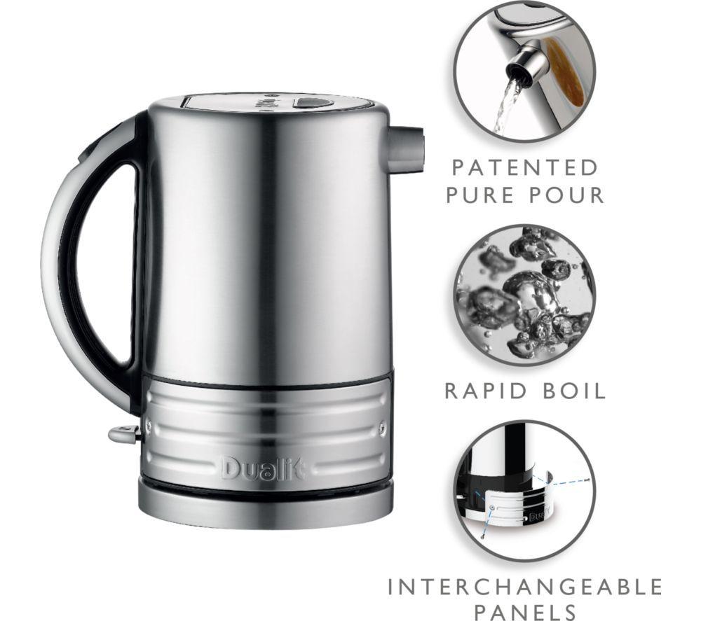DUALIT Architect 72905 Jug Kettle - Stainless Steel & Black image number 2 of 10