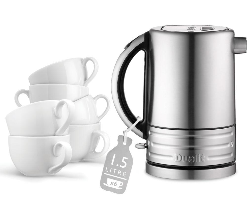 DUALIT Architect 72905 Jug Kettle - Stainless Steel & Black image number 5 of 10
