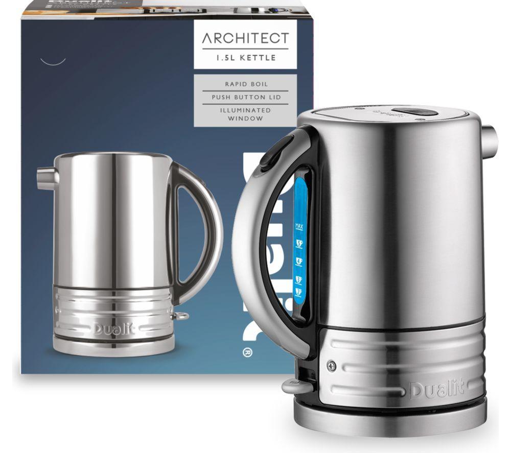 DUALIT Architect 72905 Jug Kettle - Stainless Steel & Black image number 10 of 10